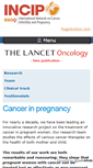 Mobile Screenshot of cancerinpregnancy.org
